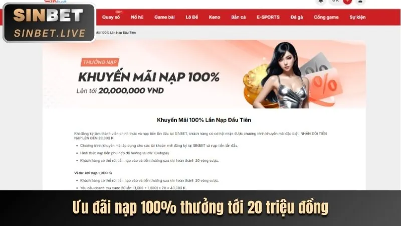 Hình ảnh công cụ cài đặt giới hạn tiền gửi tại e88 đang nhập